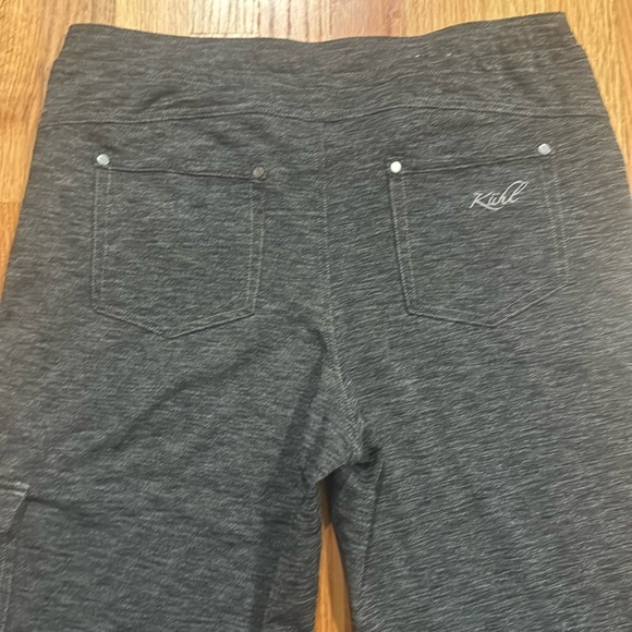 Kuhl Charcoal Gray Mova Stretch Knit Pants - Picture 4 of 5